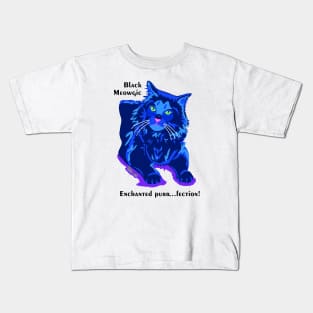 PicatsoCats Black-Meowgic Kids T-Shirt